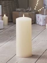 Next Lights4fun Natural TruGlow LED Chapel Candle 30cm- Buy online at McGrocer