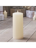 Lights4fun Natural TruGlow LED Chapel Candle 30cm, UK version