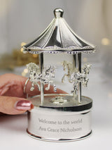 Next PMC Personalised Musical Carousel Ornament Baby Gift- Buy online at McGrocer