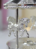 PMC personalised musical carousel ornament, imported from the UK