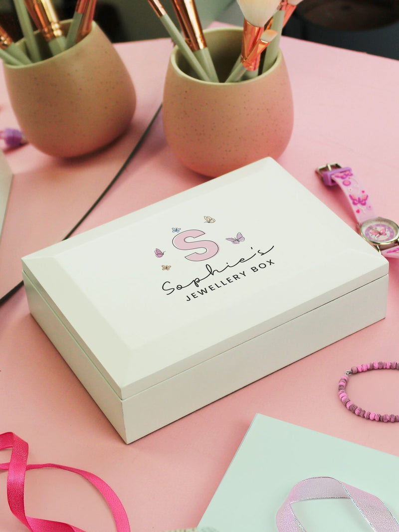 PMC butterfly jewellery box 5x17.8x12.7cm, imported from the UK