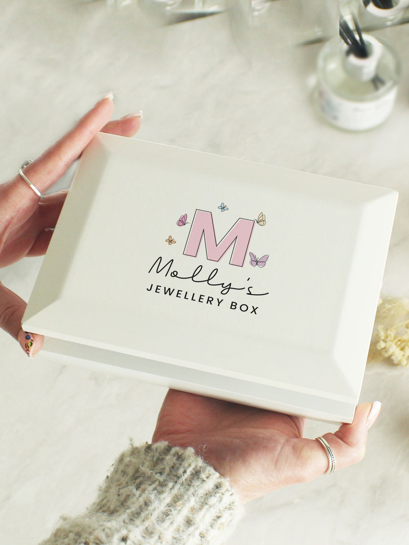 PMC butterfly jewellery box 5x17.8x12.7cm, imported from the UK