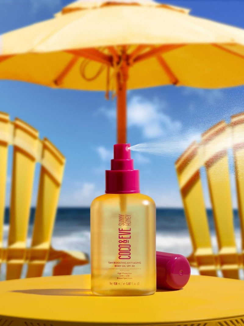 Coco & Eve Sunny Honey body oil 150ml - British product
