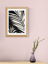Next East End Prints Oak Moody Palm Fronds Framed Art Print- Buy online at McGrocer
