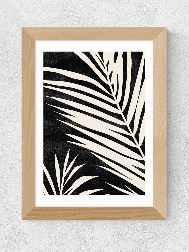 East End Prints Oak Moody Palm Fronds Framed Art Print