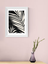 Next East End Prints White Moody Palm Fronds Framed Art Print- Buy online at McGrocer