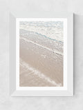 East End Prints White Beach 4 framed art print - British product
