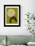 East End Prints Black Raia Framed Art Print