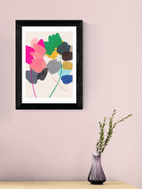 Next East End Prints Black Golden Rain VI Framed Art Print- Buy online at McGrocer