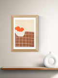East End Prints framed art print Oak Oranges, UK version