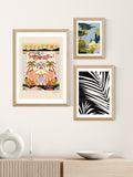 East End Prints Oak Tropical Serenade framed art print - British product