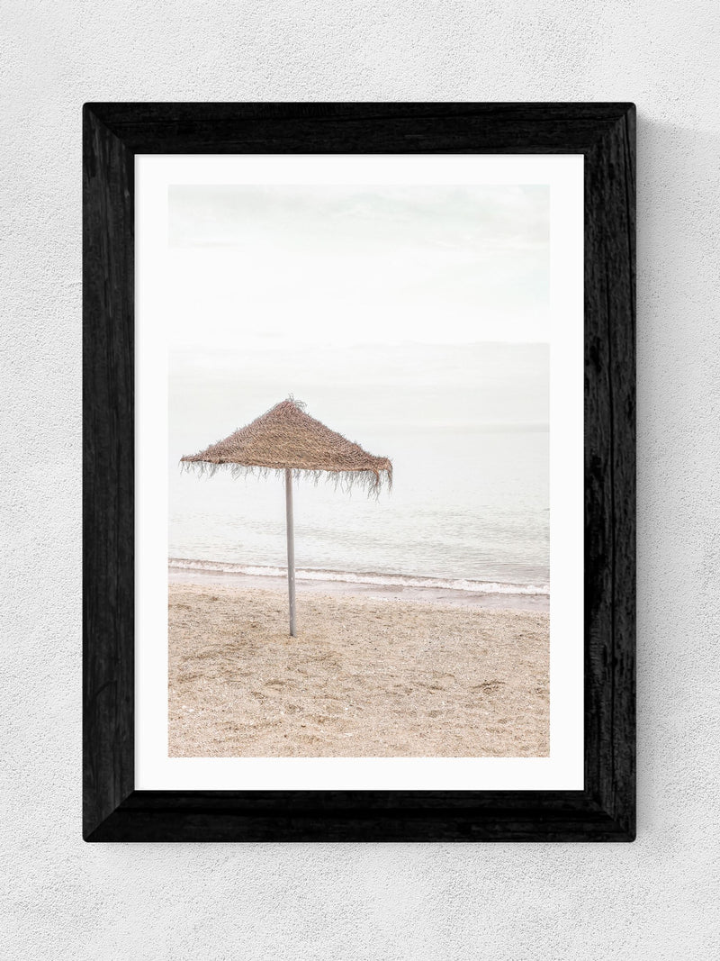 East End Prints Black Solaris 6 Framed Art Print