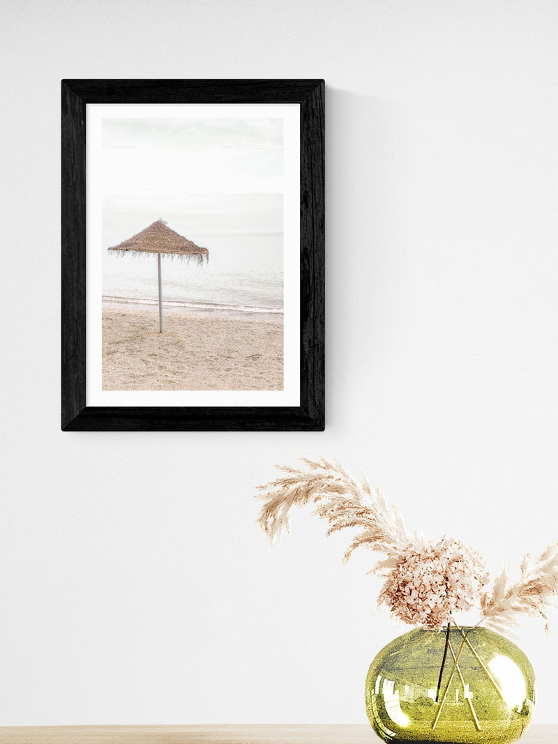 East End Prints Black Solaris 6 Framed Art Print
