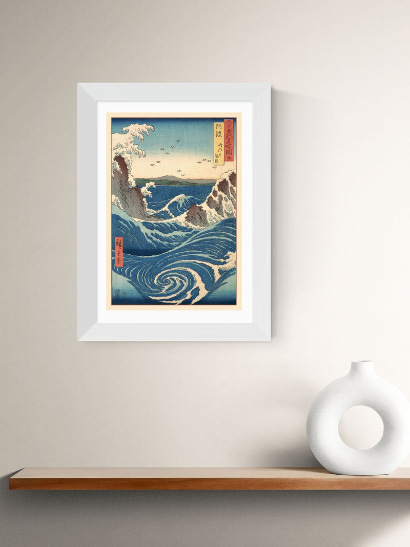 East End Prints Famous Views framed art print (British brand)