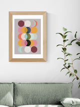 East End Prints Oak Moods and Moons Framed Art Print