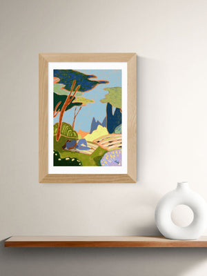 East End Prints Oak Forever Holiday Framed Art Print