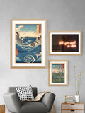 East End Prints Oak Famous Viewss Framed Art Print