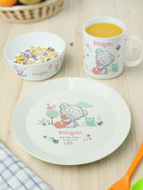 Next PMC Personalised Tatty Teddy Animal Plastic Breakfast Set - Children's Tableware Set- Buy online at McGrocer