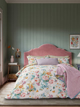 Land & Shore Multi Bloom Duvet Cover and Pillowcase Set