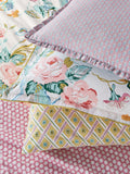 Land & Shore Multi Bloom duvet cover and pillowcase set, UK version