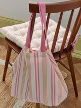 Next Land & Shore Multi Ticking Stripe Tote Bag- Buy online at McGrocer