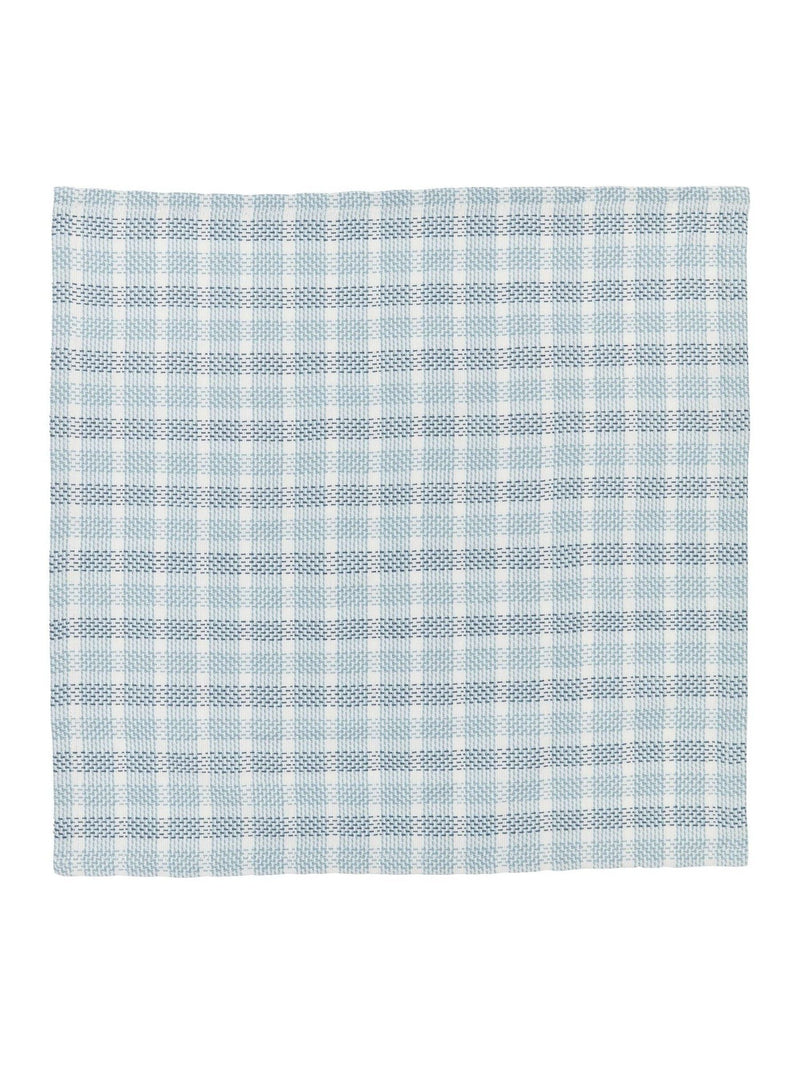 Murmur Ballintoy Blue Tara 4 pack fabric napkins, imported from the UK