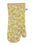 Land & Shore multi oak leaf print oven gloves, UK version