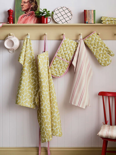 Next Land & Shore Multi Oak Leaf Print Cotton Apron- Buy online at McGrocer