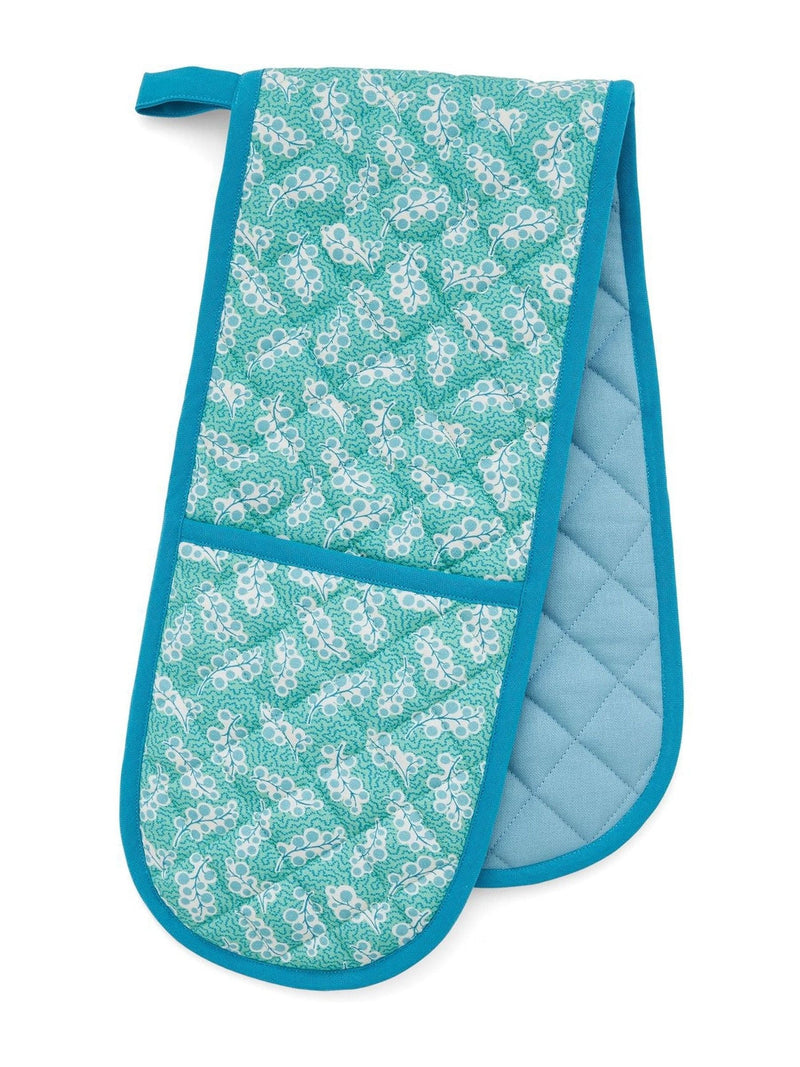 Land & Shore Green Livie double oven gloves, UK version