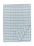 Murmur Ballintoy Blue Tara table runner 40 x 230cm, imported from the UK
