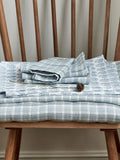 Murmur Ballintoy Blue Tara table runner 40 x 230cm, imported from the UK