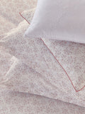 Murmur shell pink mae duvet cover and pillowcase set, imported from the UK