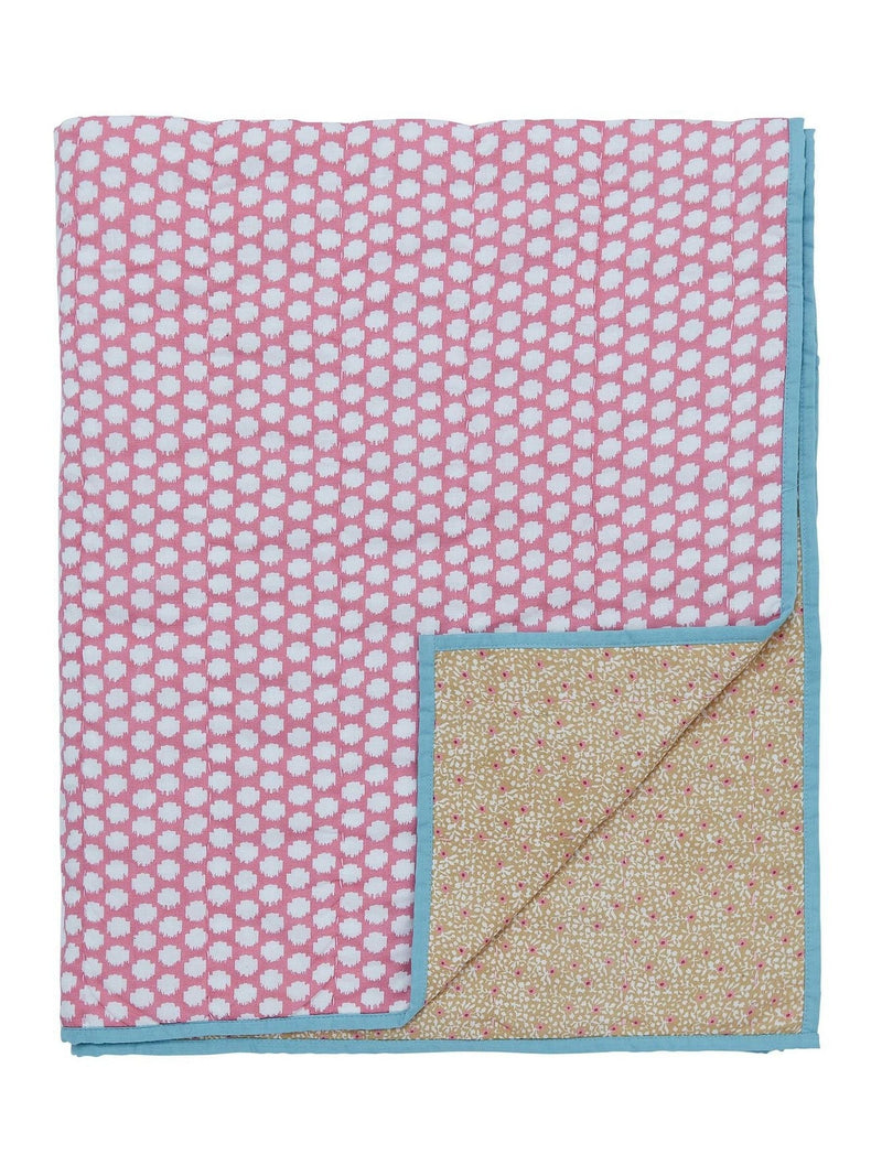Land & Shore multicolour Wilder throw 225x150cm - British product