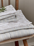 Murmur Natural Aria fabric napkins 4-pack, imported from the UK
