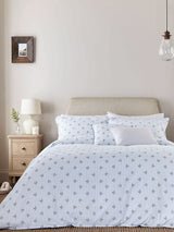 Next Murmur Ballintoy Blue Thalia Duvet Cover and Pillowcase Set- Buy online at McGrocer