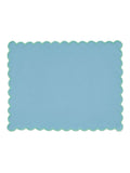 Land & Shore green scallop placemat pair, UK version