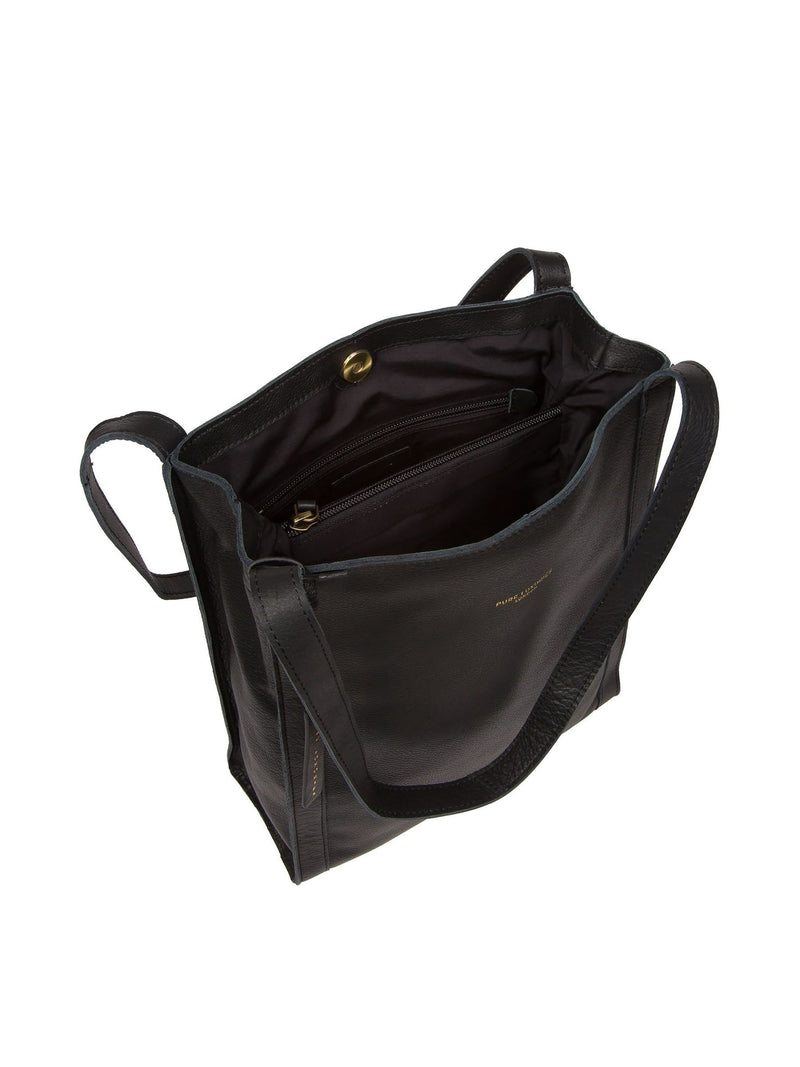 Pure Luxuries London Brighton tote bag black (British brand)
