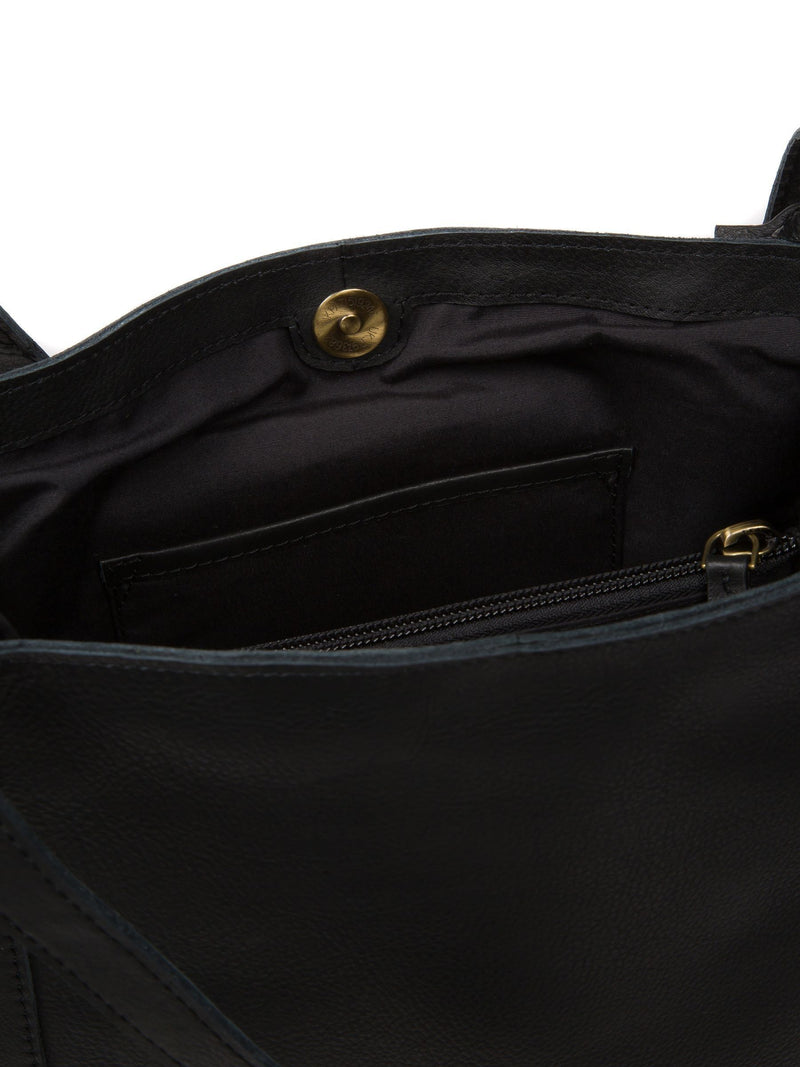 Pure Luxuries London Brighton tote bag black (British brand)