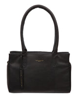 Next Pure Luxuries London Black Filton Leather Handbag- Buy online at McGrocer