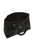 Cultured London black Noelle leather handbag, UK version