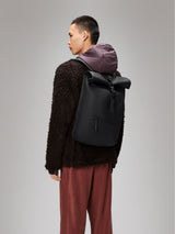 Next Rains Black Rolltop Waterproof Rucksack- Buy online at McGrocer