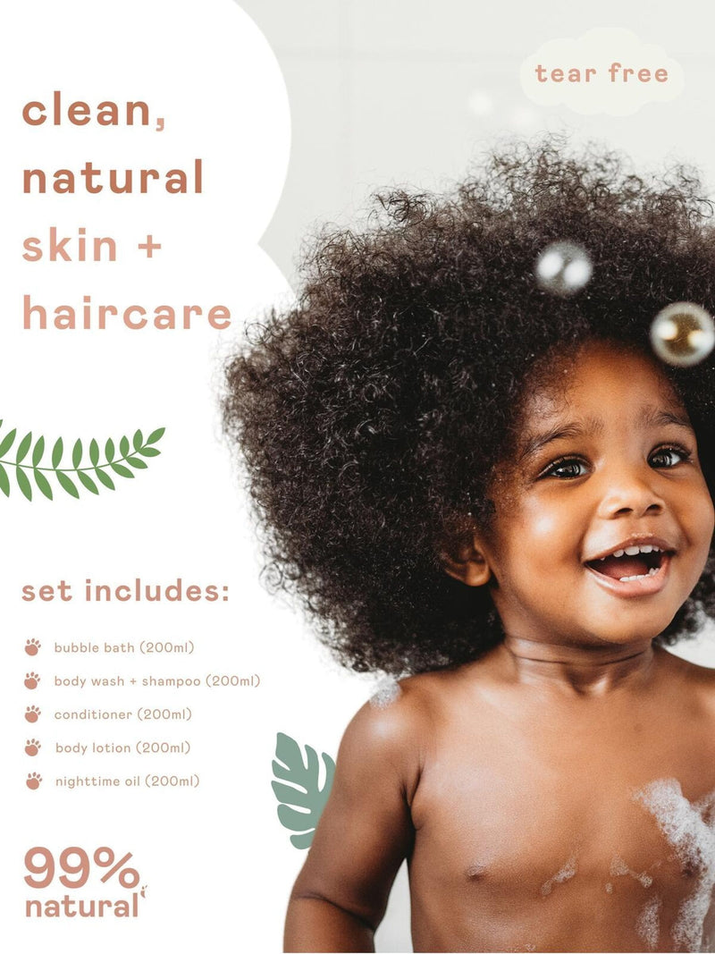 Nala's Baby Bathtime Gift Set, imported from the UK