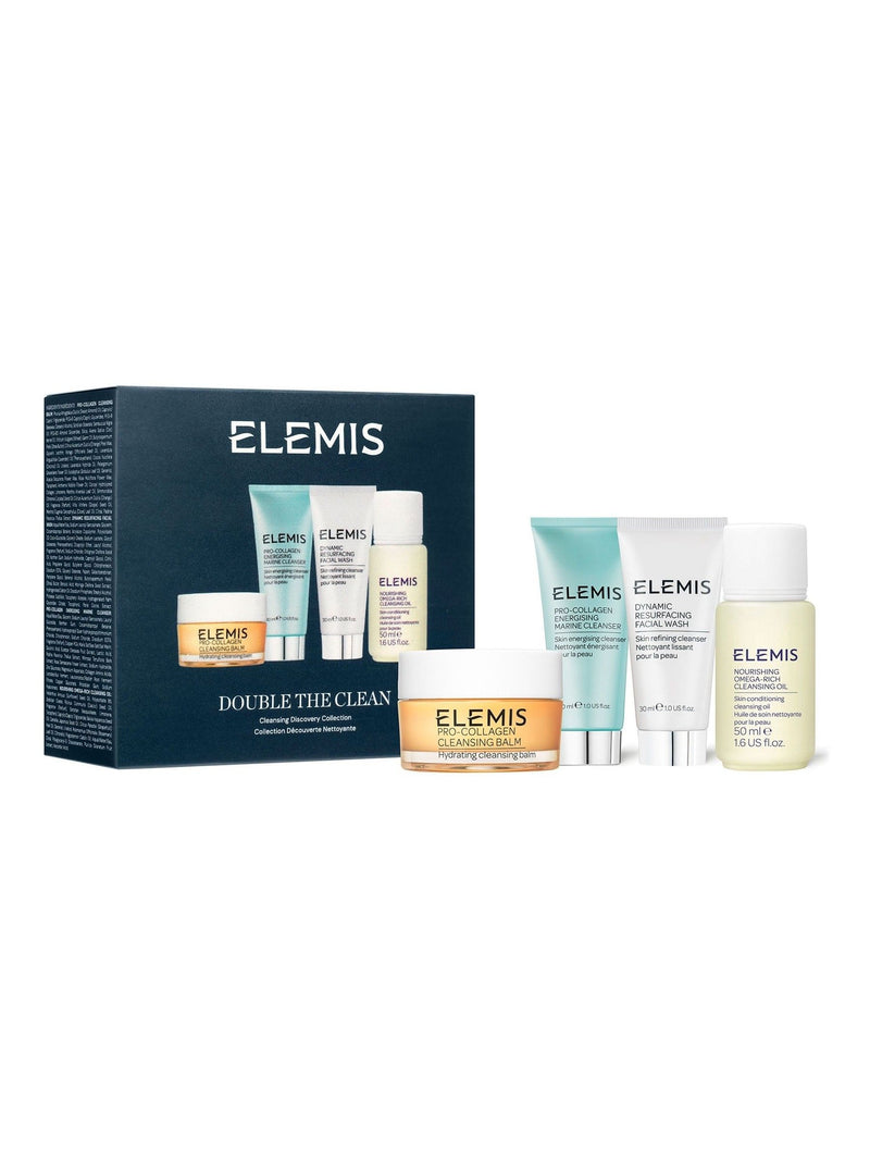 ELEMIS Double The Clean cleansing set - British product