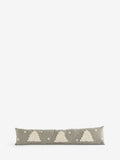 Grey Embroidered Christmas Tree Draught Excluder, UK version