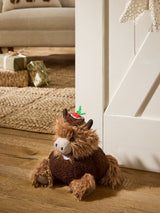 Next Brown Christmas Pudding Hamish The Highland Cow Doorstop 25cm x 24cm x 20cm- Buy online at McGrocer