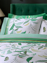 Sara Miller Spring Green Fern Garden Duvet Cover and Pillowcase Set