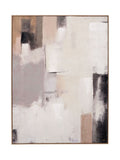 Pacific Lifestyle greys textured abstract canvas, imported from the UK