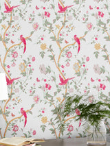 Next Laura Ashley Peony Summer Palace Wallpaper Sample A4- Buy online at McGrocer