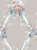 Laura Ashley Dove Grey Elwyn A4 wallpaper sample, imported from the UK