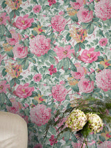 Next Laura Ashley Rose Aveline Rose Wallpaper Sample A4- Buy online at McGrocer